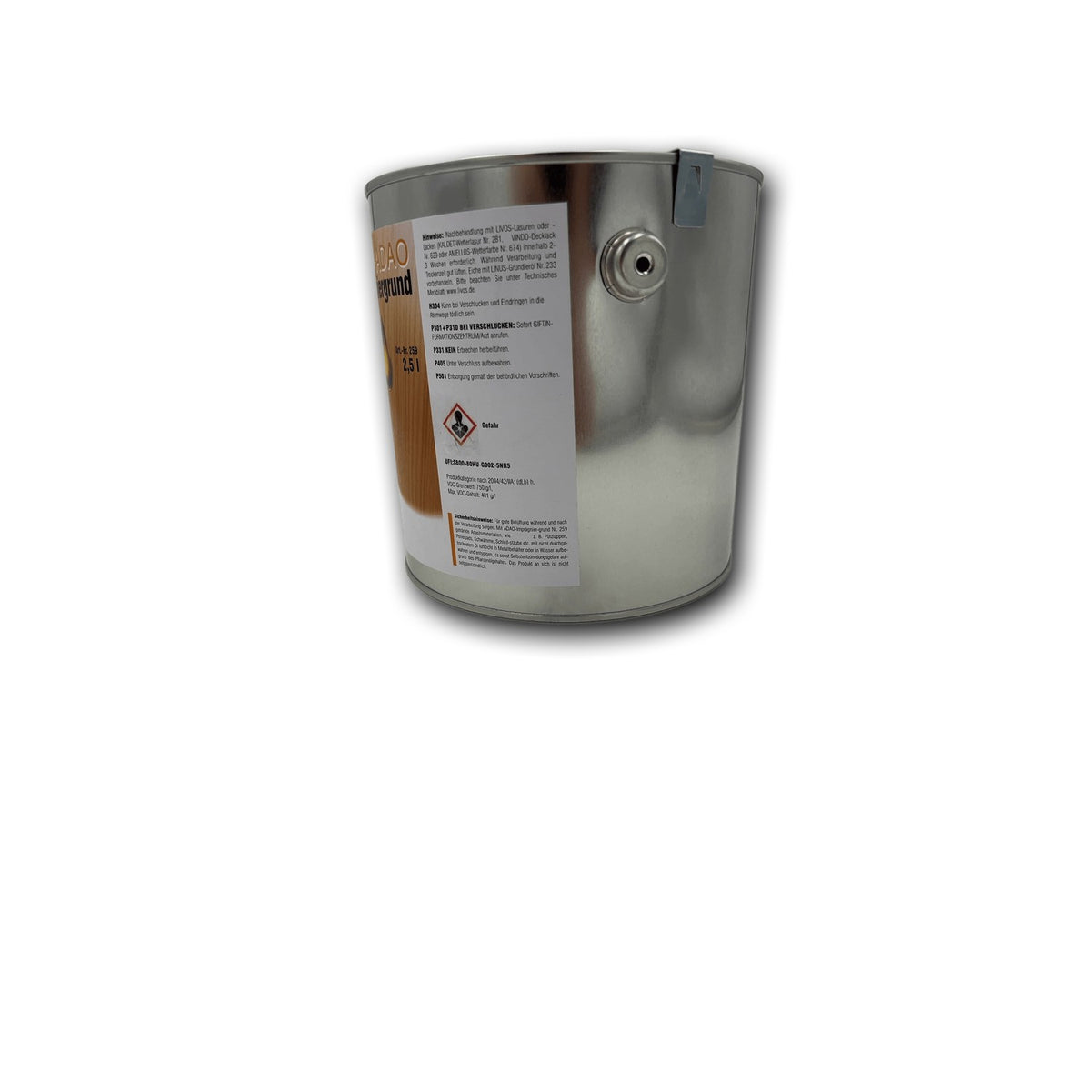 Livos ADAO Imprägniergrund Nr. 259 - 2,5 l Dose — Detailansicht