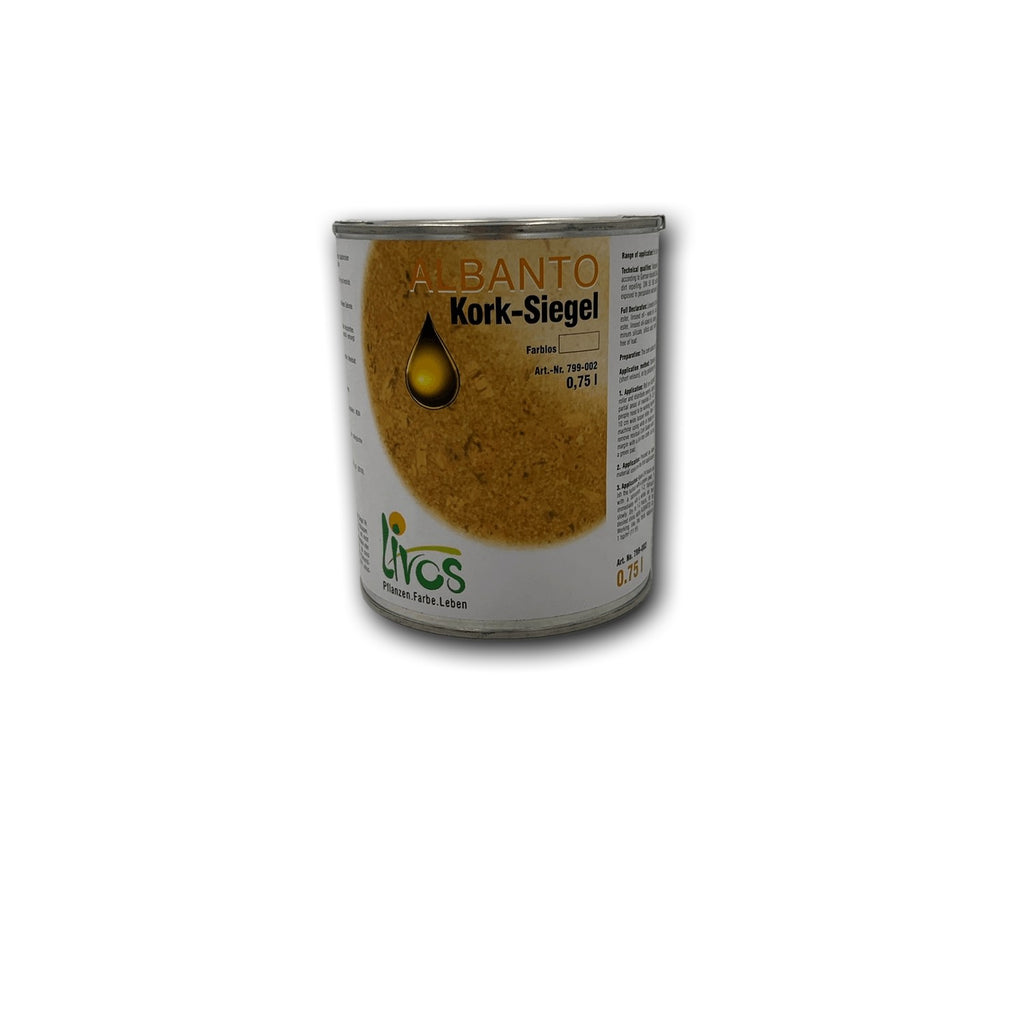Livos ALBANTO Kork-Siegel farblos — 0,75 l
