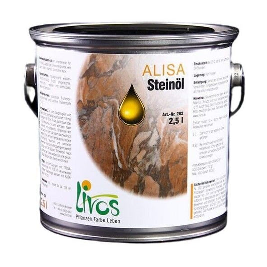LIVOS Alisa Steinöl 202 - 0,75 l Gebinde