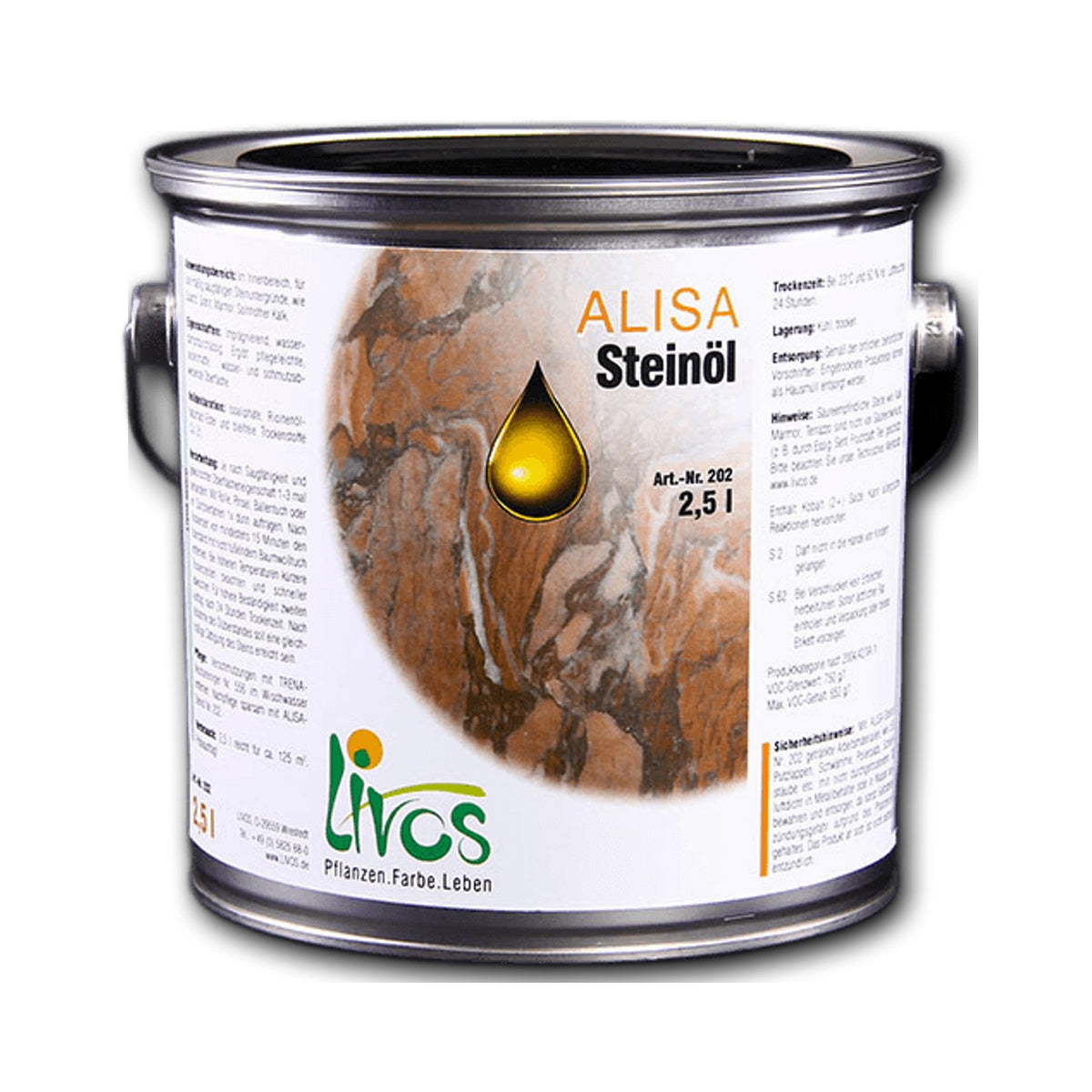 Livos ALISA Steinöl Nr. 202 — 0,1 l