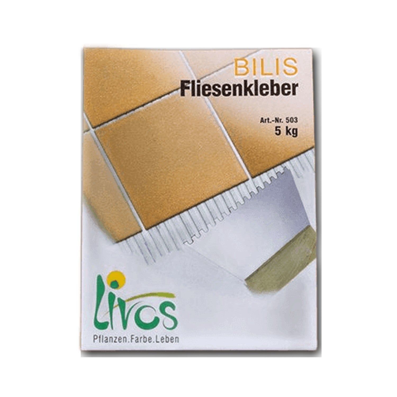 Livos BILIS Fliesenkleber — 0,5 kg