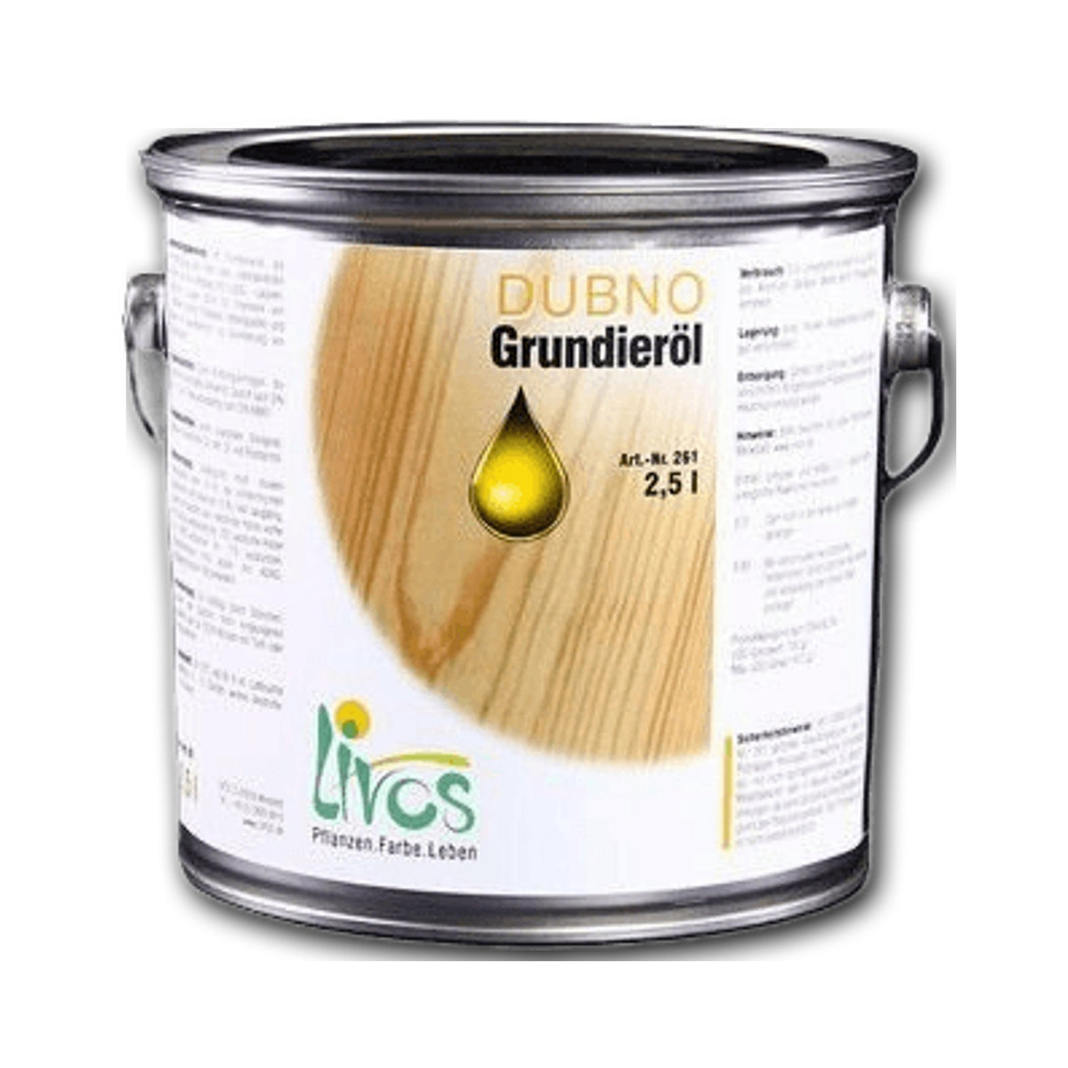 LIVOS Dubno Grundieröl 261 — 0,75 l