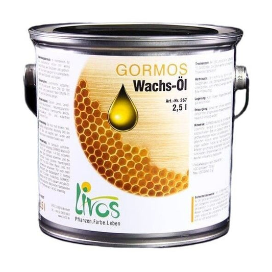 LIVOS Gormos Wachsöl 267 - 0,125 l Gebinde