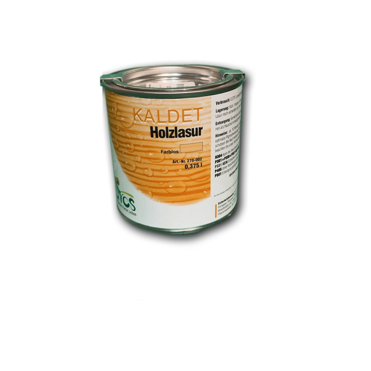 Livos KALDET Holzlasur Farblos — 0,375 l