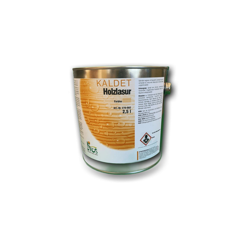 Livos KALDET Holzlasur Farblos — 2,5 l