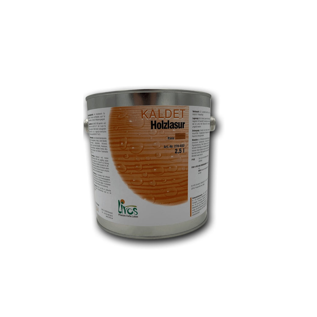 Livos KALDET Holzlasur Pinie — 2,5 l