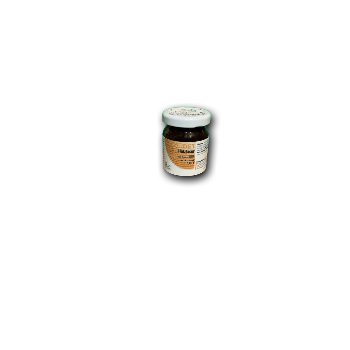 Livos KALDET Holzlasur Teak Dunkel — 0,05 l