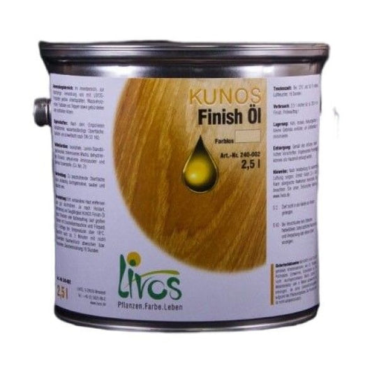 LIVOS Kunos Finish-Öl 240 - 0,75 l Gebinde