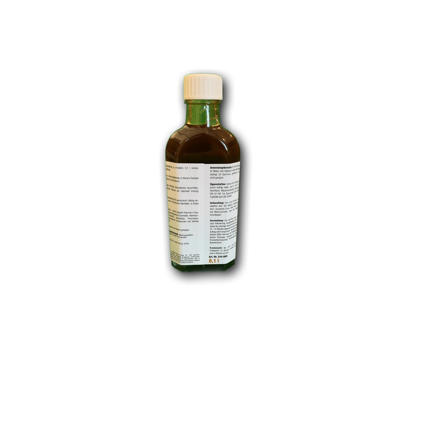Livos KUNOS Naturöl-Siegel Tabak - 0,1 l Flasche — Detailansicht
