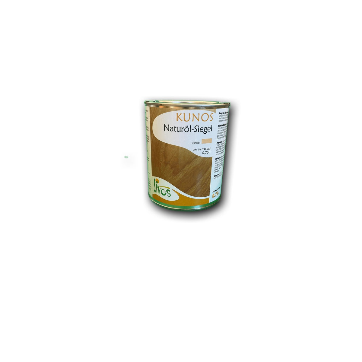 Livos KUNOS Naturöl-Siegel Farblos — 0,75 l