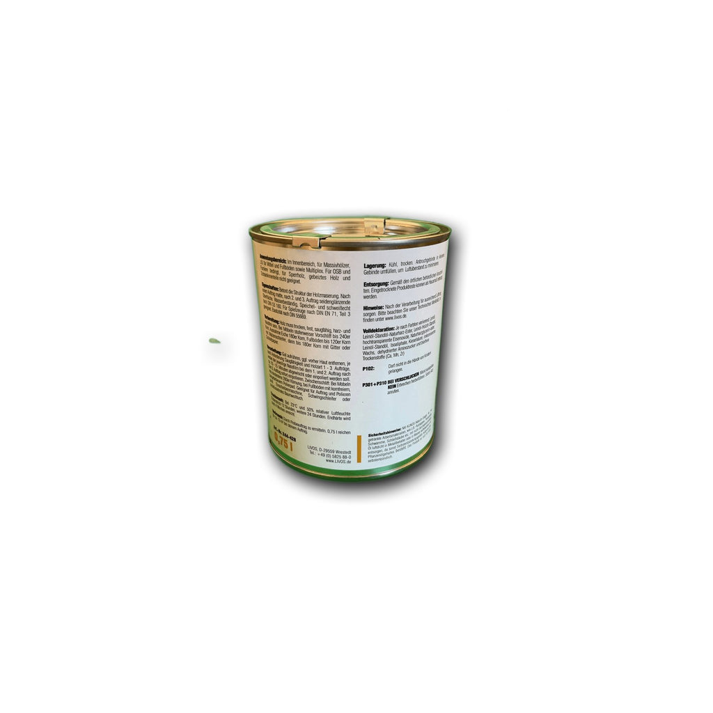 Livos KUNOS Naturöl-Siegel Kirsche Honig - 0,75 l Dose — Detailansicht