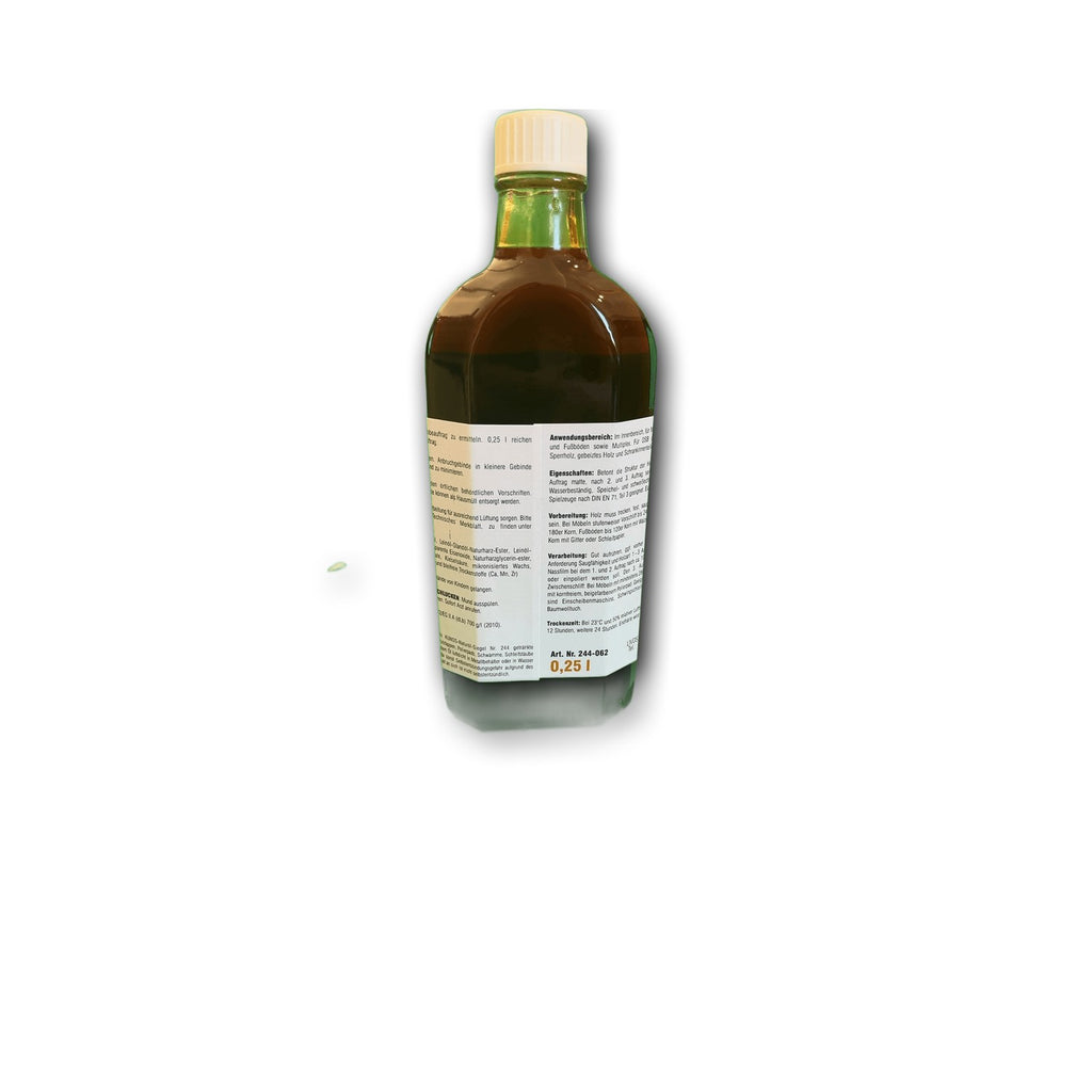 Livos KUNOS Naturöl-Siegel Nußbaum - 0,25 l Flasche — Detailansicht