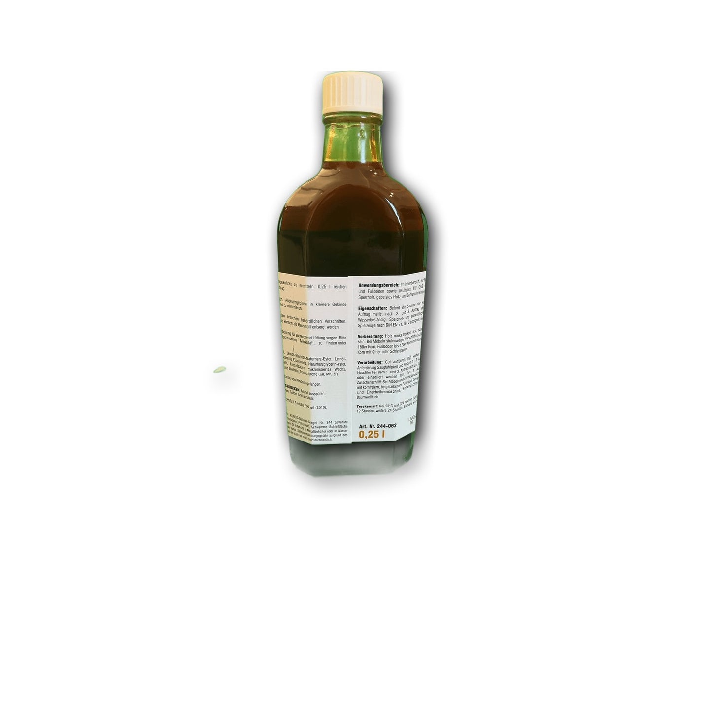 Livos KUNOS Naturöl-Siegel Nußbaum - 0,25 l Flasche