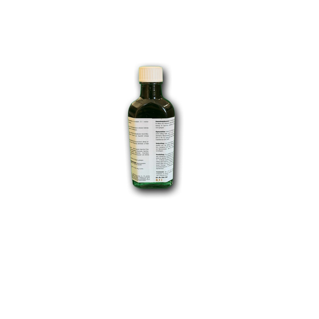 Livos KUNOS Naturöl-Siegel Schiefergrau - 0,1 l Flasche — Detailansicht