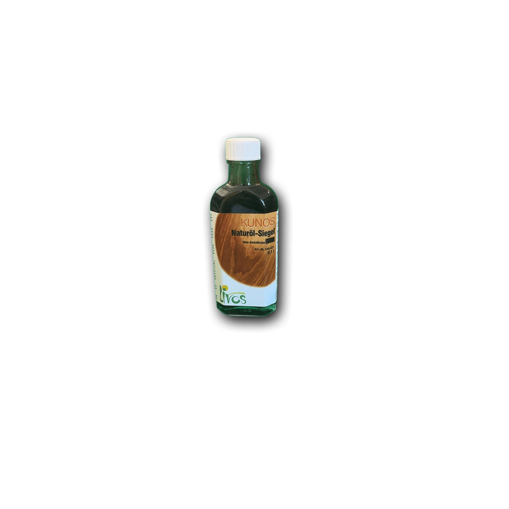 Livos KUNOS Naturöl-Siegel Ulme dunkelbraun — 0,1 l