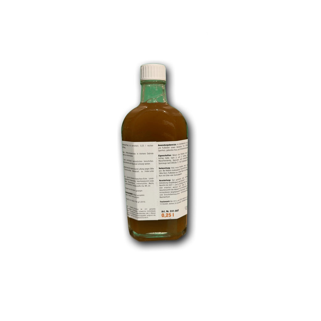 Livos KUNOS Objektöl farblos - 0,25 l Flasche — Detailansicht