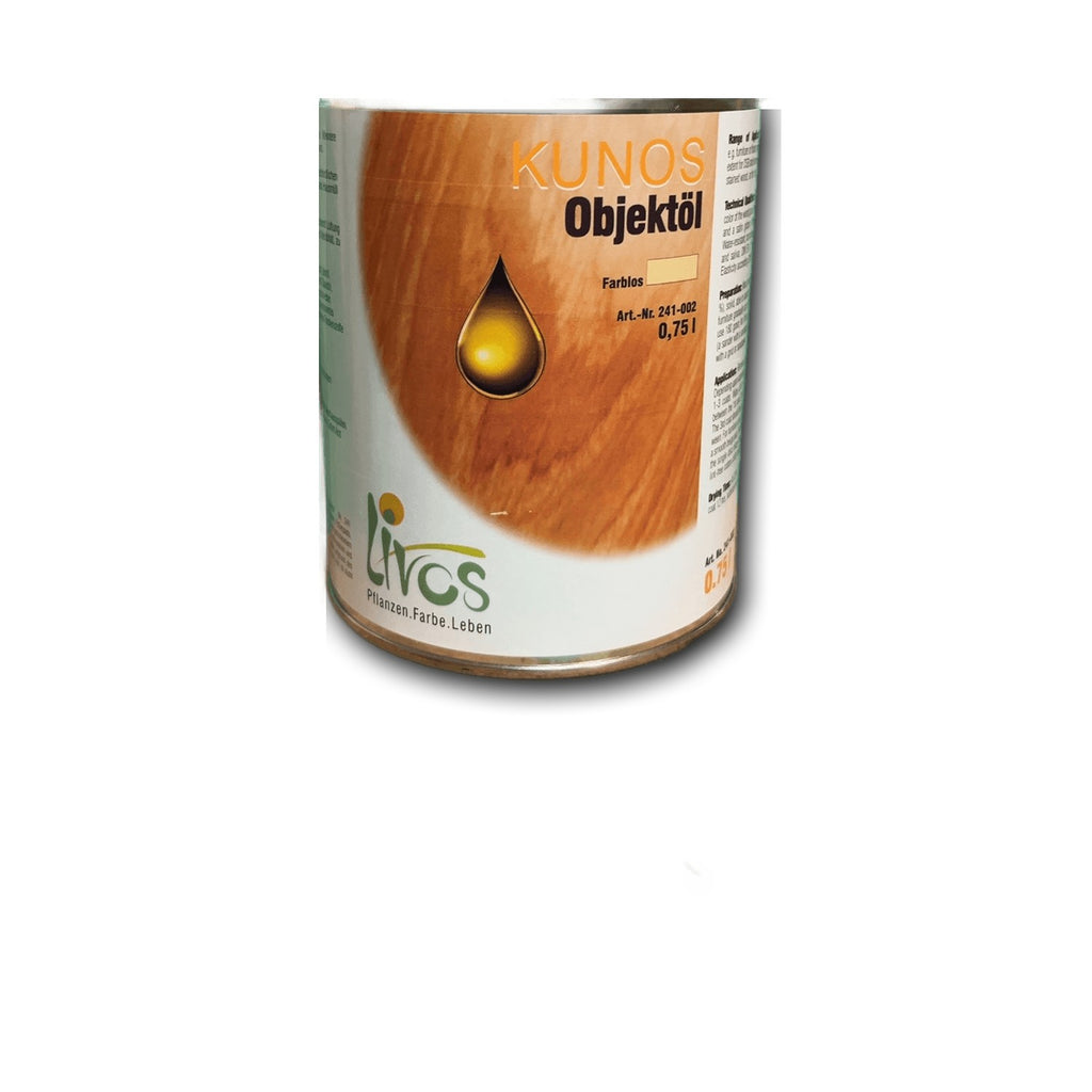Livos KUNOS Objektöl farblos Nr. 241-002 — 0,75 l
