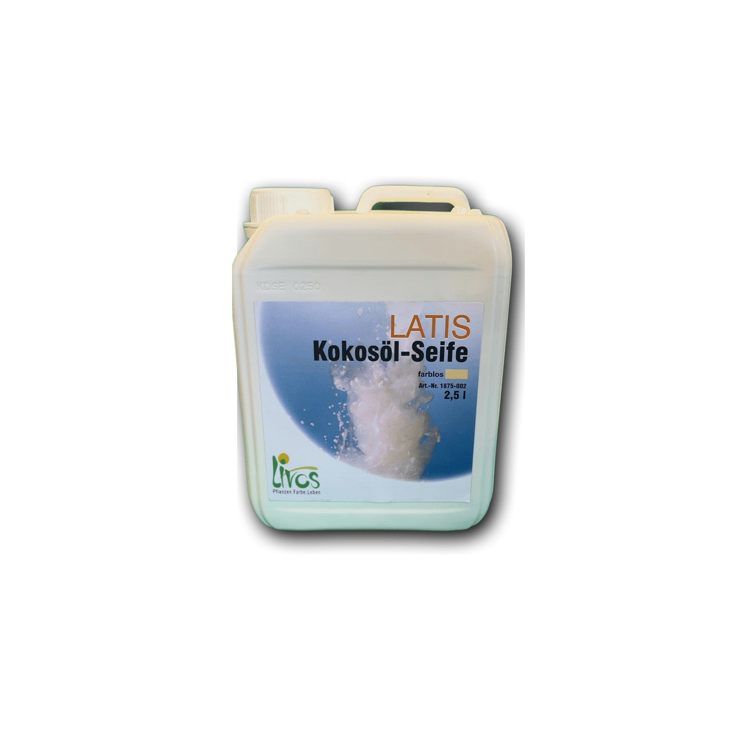 Livos LATIS Kokosöl-Seife farblos — 2,5 l