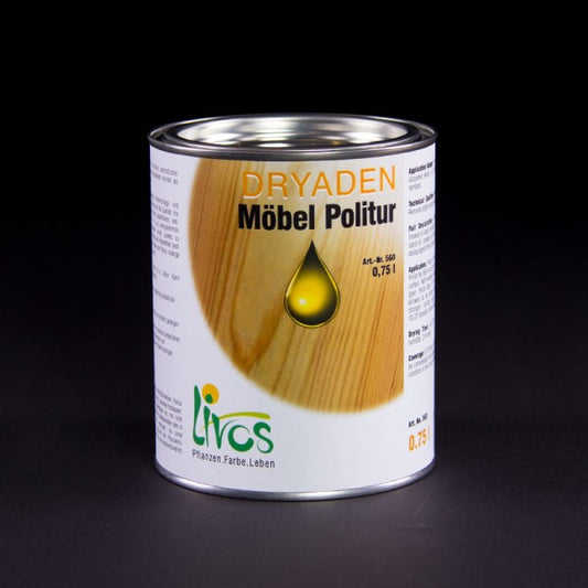 Livos Möbel Politur, DRYADEN, 0,75l