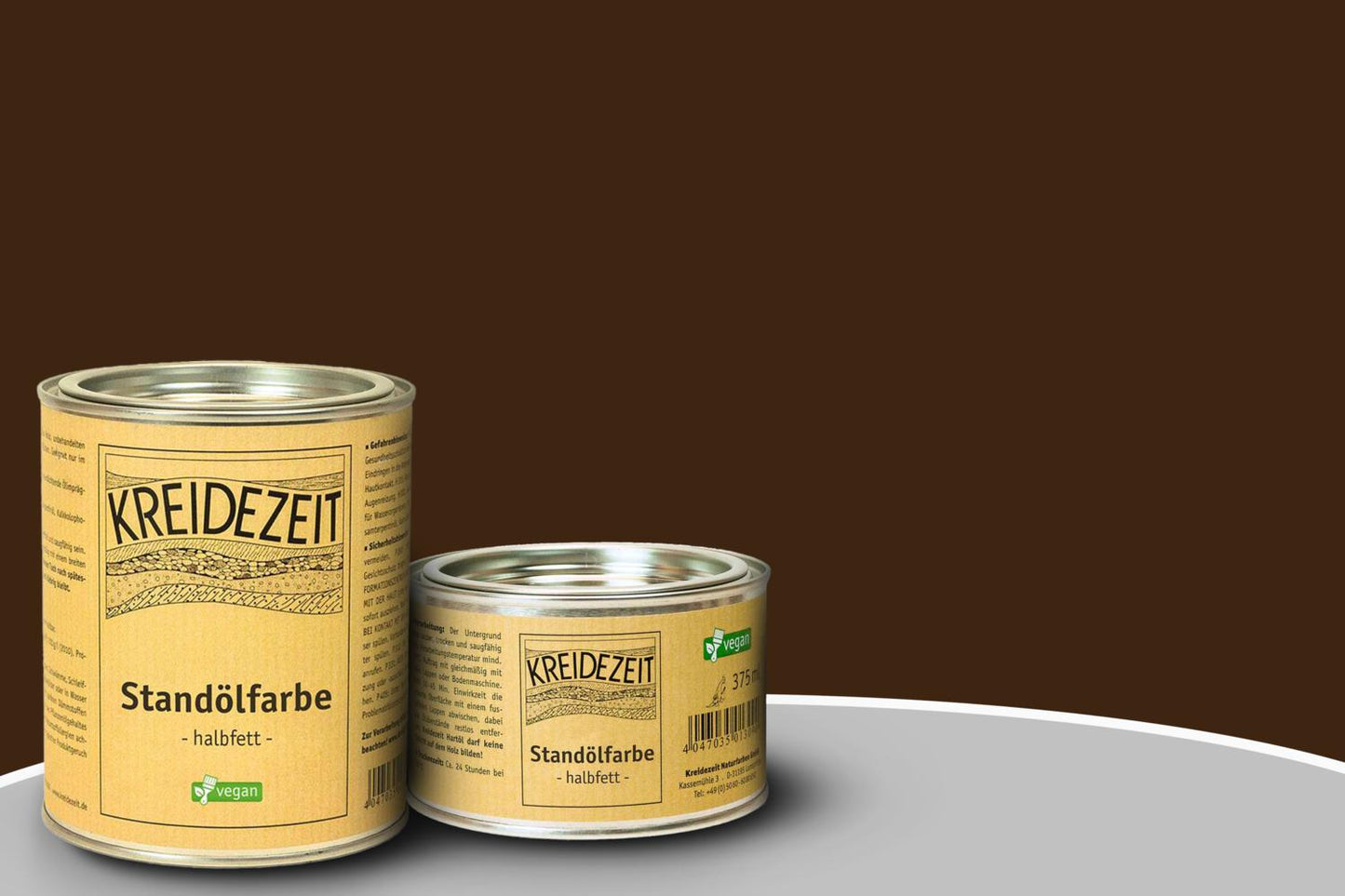 Kreidezeit Standölfarbe Englischrot