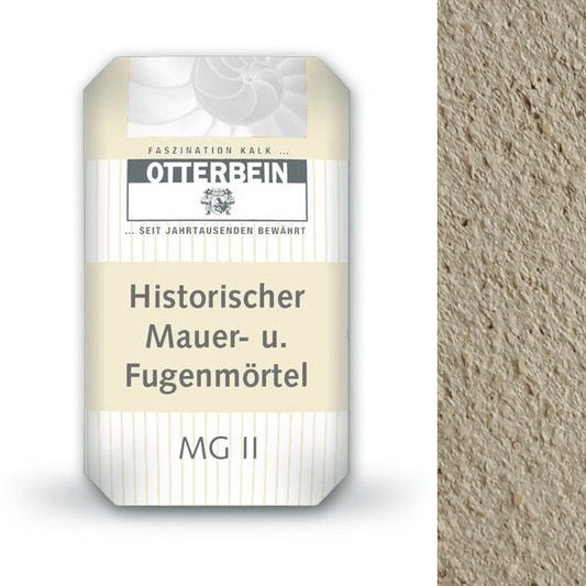 Otterbein Historischer Mauer- und Fugenmörtel MGII, fein - 25 kg Sack