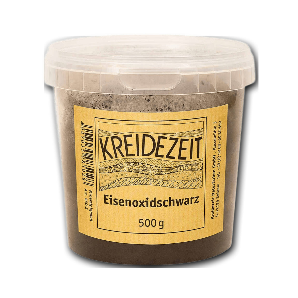 Kreidezeit Pigment Eisenoxidschwarz — 50 g