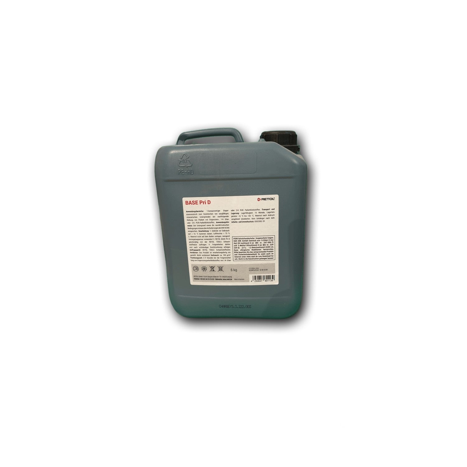 RETOL BASE Pri D Dispersionsvorstrich – 5 kg — Detailansicht