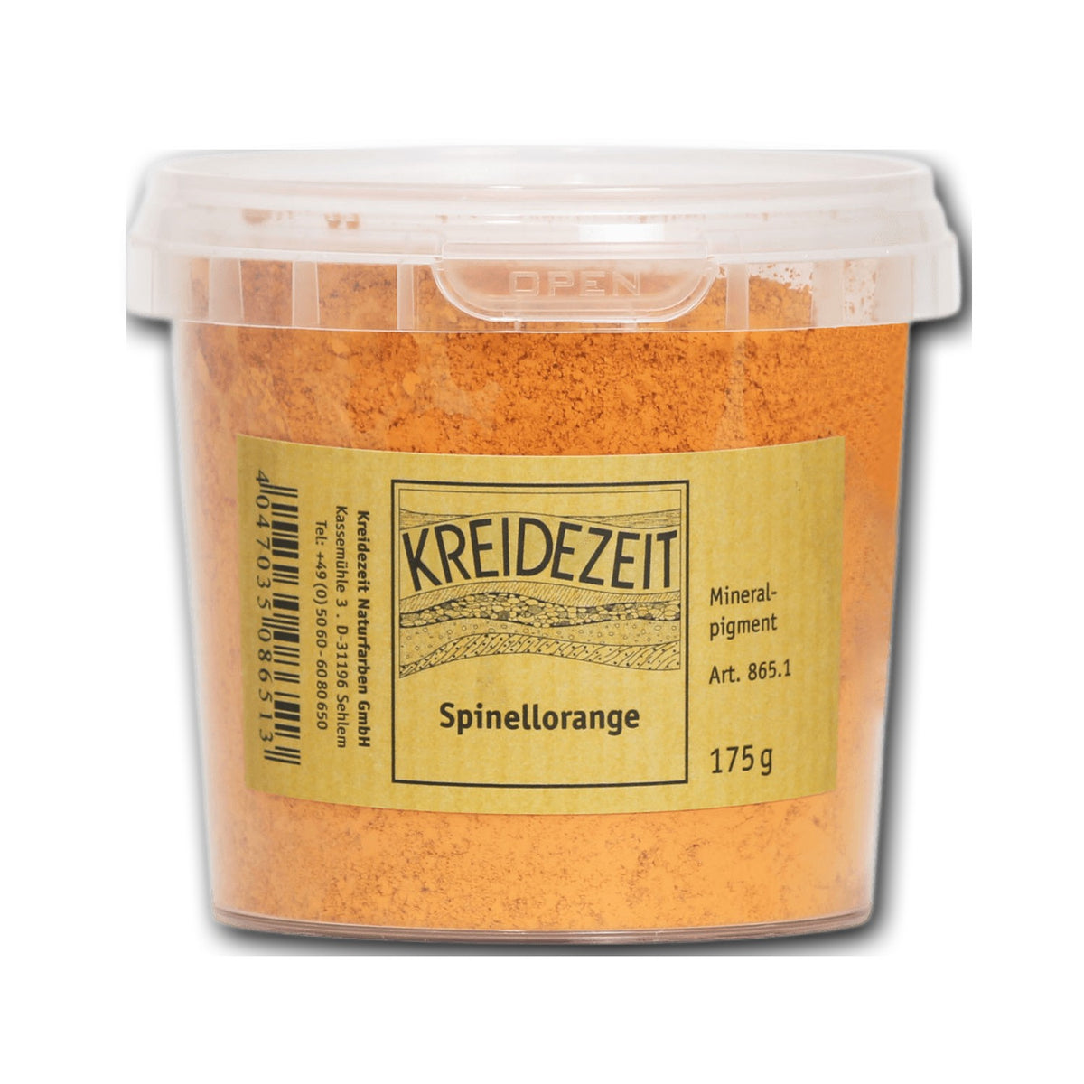 Kreidezeit Spinellorange Pigment — 160 g