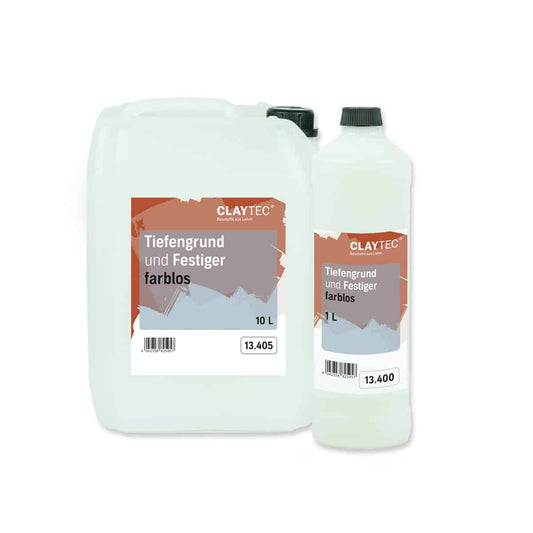 Claytec Tiefengrund und Festiger farblos 1 Liter