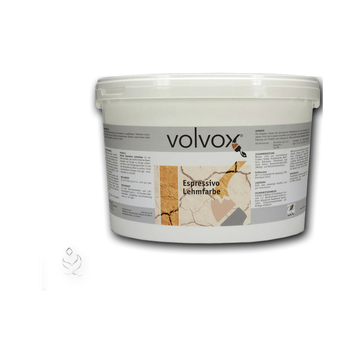 Volvox Espressivo Lehmfarbe cedar — 0,9 l