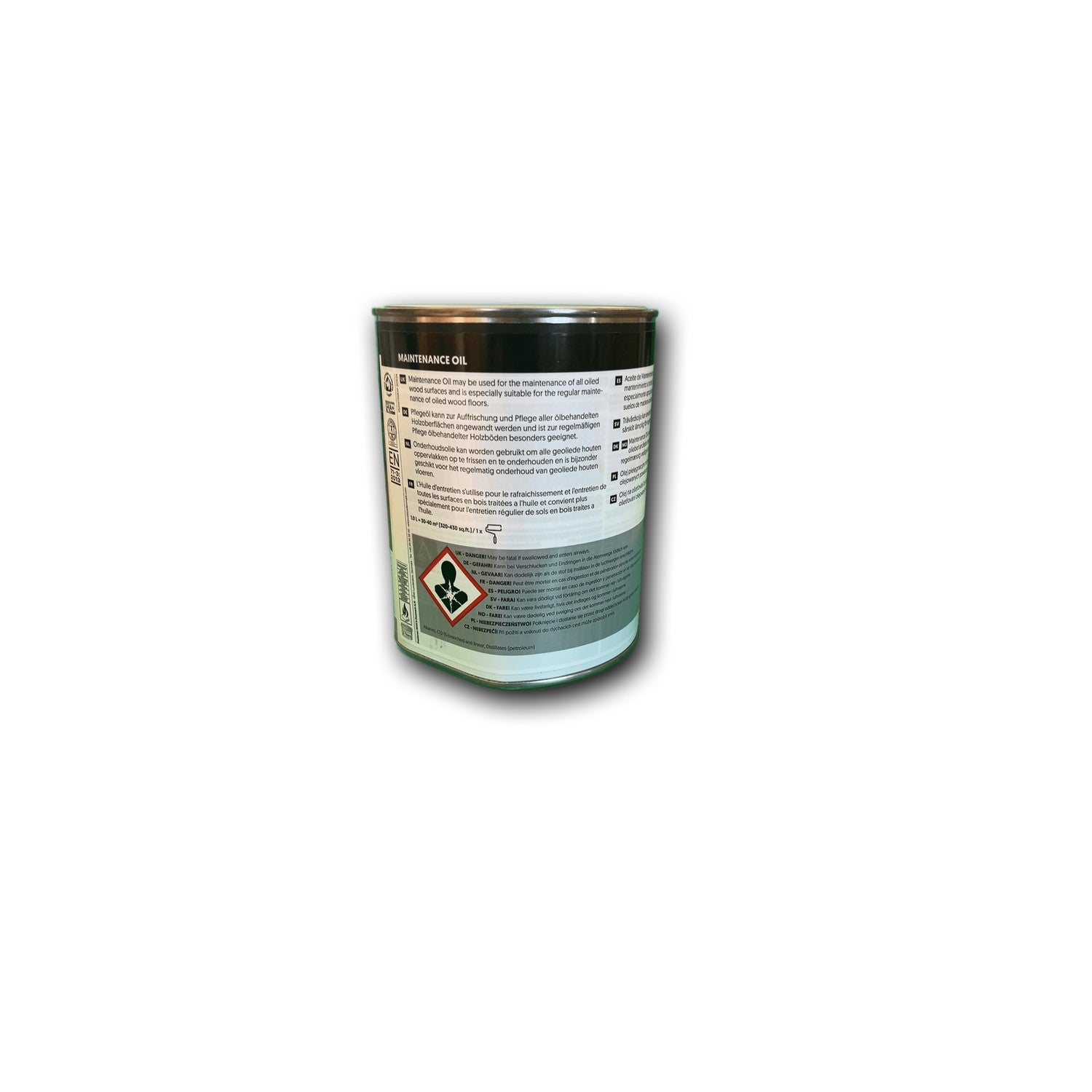 WOCA Maintenance Oil Weiß – 1 L — Detailansicht
